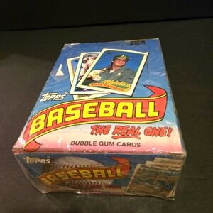 RARE 1989 TOPPS BASEBALL CARDS THE REAL ONE! BUBBLE GUM CARD SET
